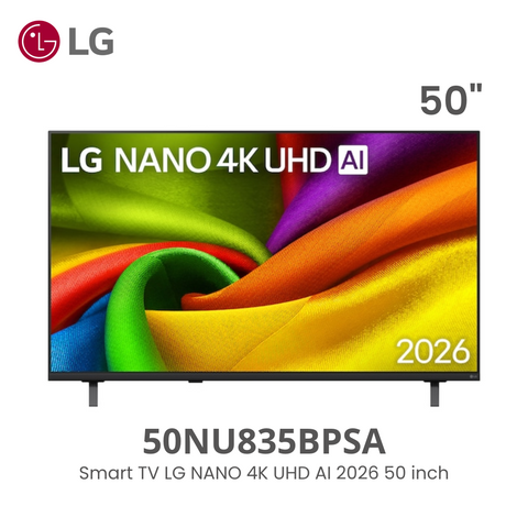 LG - LED TV 50" NANO 4K UHD SMART TV - 50NU835BPSA