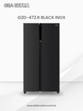 GEA - KULKAS SIDE BY SIDE (472 Liter) - G2D-472.R BLACK INOX