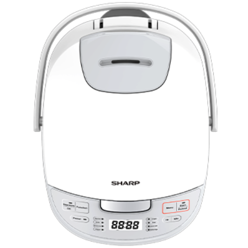 Part Automatic Rice Cooker Digital Sharp SHARP - RICE COOKER DIGITAL 1.8L - KS-DS18-WH – Elektronik Murah