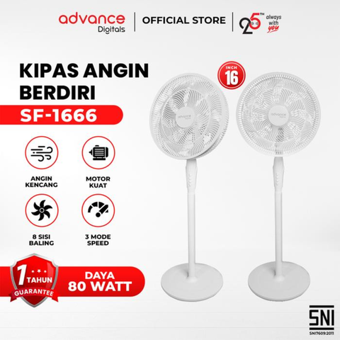 ADVANCE - KIPAS ANGIN 16" 3in1 - SF-1666
