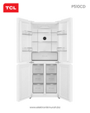 TCL - KULKAS MULTI DOOR (430L) - P510CD