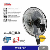 COSMOS - KIPAS ANGIN WALL FAN 16"+REMOTE - WIF-1803 PSR