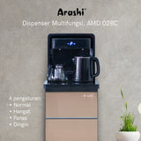 ARASHI - DISPENSER GALON BAWAH - AMD 02BC(BLACK)