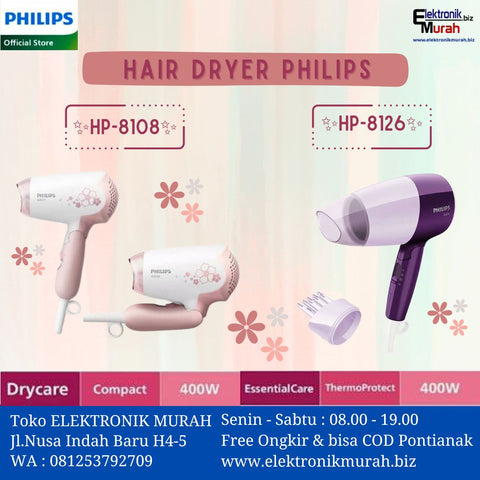 PHILIPS - HAIR DRYER - HP8108