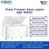 AQUA - CHEST FREEZER (916L) - AQF-980GC**