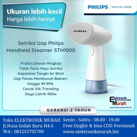 PHILIPS - SETRIKA UAP - STH-1000