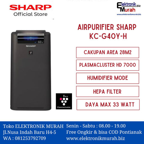 SHARP - AIR PURIFIER - KC-G40Y-H
