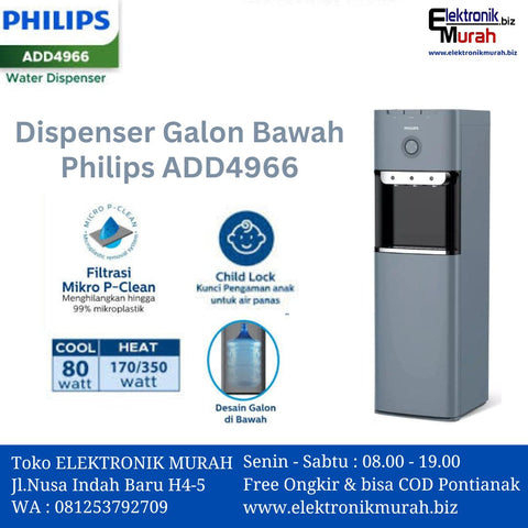 PHILIPS - DISPENSER GALON BAWAH - ADD4966DG
