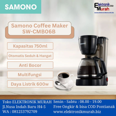 SAMONO - COFFEE MAKER - SW-CMB06B