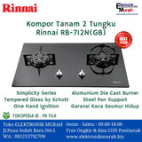 RINNAI - GAS HOB - RB-712N(GB)**