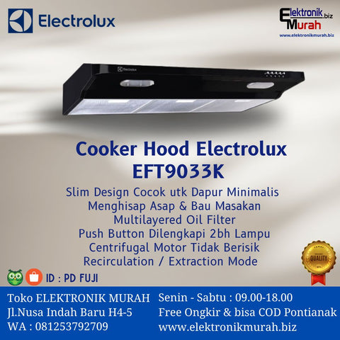 ELECTROLUX - COOKER HOOD - EFT9033K