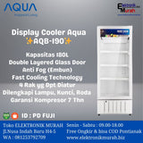 AQUA - SHOWCASE 1 PINTU (180L) - AQB-190**