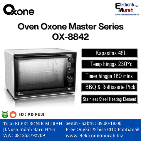 OXONE - OVEN LISTRIK 42 LITER - OX-8842