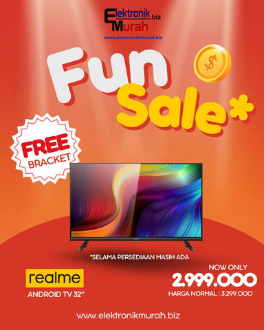 REALME - LED TV 32" HD ANDROID TV - REALME 32"