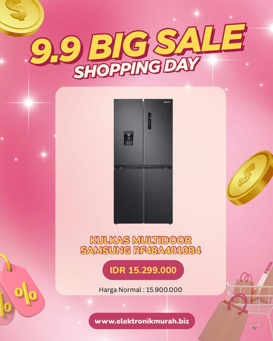 SAMSUNG - KULKAS MULTI DOOR (466L) - RF48A4010B4