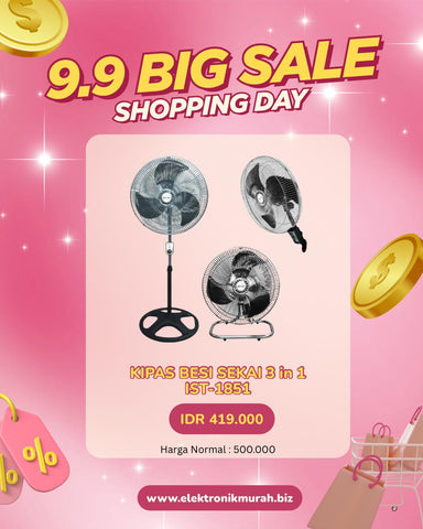 SEKAI - KIPAS ANGIN 18" 3in1 - IST-1851