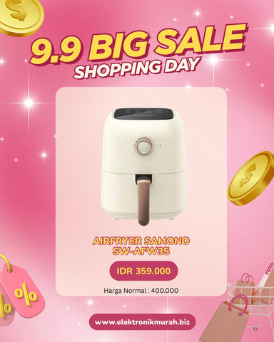 SAMONO - AIR FRYER 3.5Liter - SW-AFW35