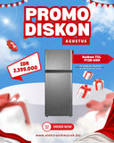 TCL - KULKAS 2 PINTU SMALL (118L) - F136-A50