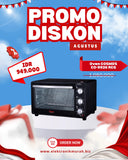 COSMOS - OVEN LISTRIK 26Liter - CO-9926RCG