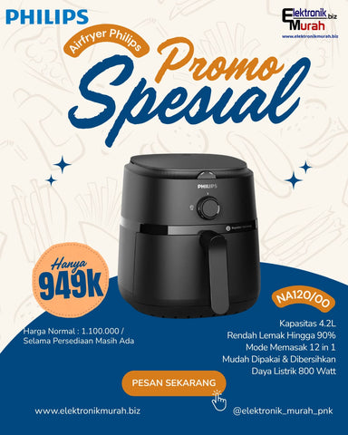 PHILIPS - AIR FRYER 4.2Liter - NA-120/00