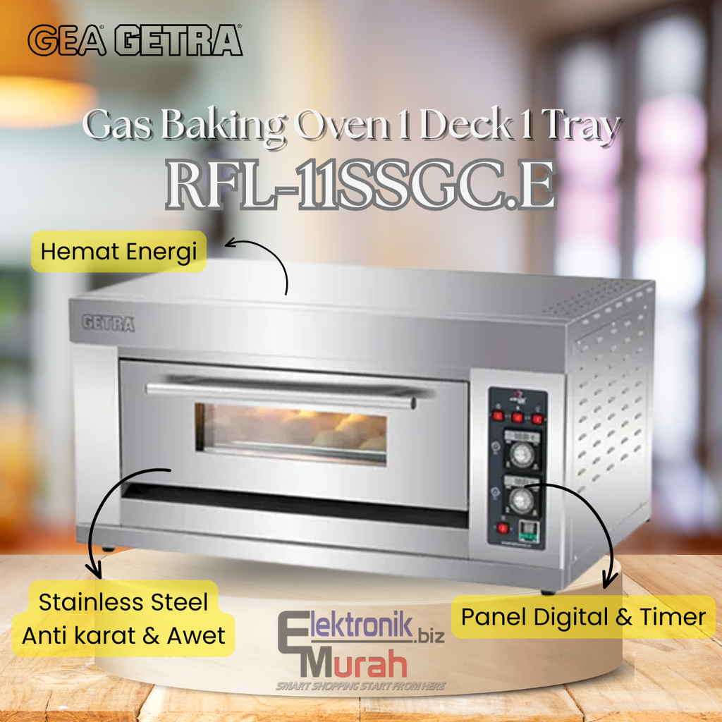 GETRA - GAS BAKING OVEN - RFL-11SSGC.E (NEW)*