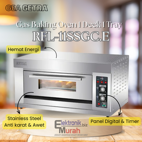 GETRA - GAS BAKING OVEN - RFL-11SSGC.E (NEW)*