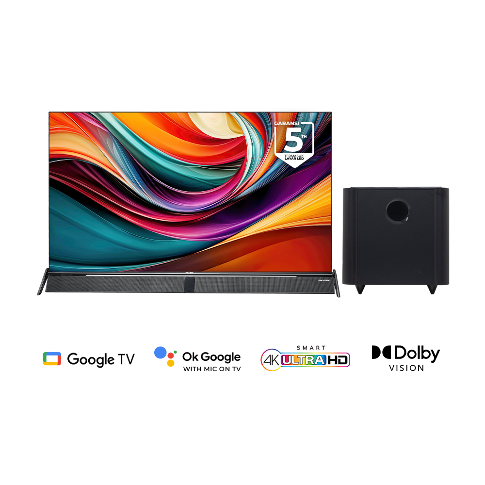POLYTRON - LED TV 50" UHD GOOGLE TV - PLD50BUG5058