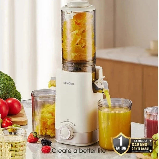SAMONO - SLOW JUICER - SW-JCS40-WHITE