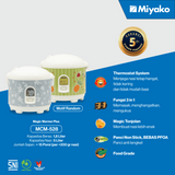 MIYAKO - RICE COOKER MANUAL 1.8Liter - MCM-528 SF