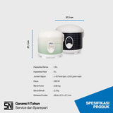 MIYAKO - RICE COOKER MANUAL 1.8Liter - MCM-508 GL