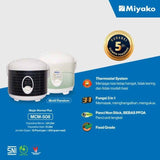 MIYAKO - RICE COOKER MANUAL 1.8Liter - MCM-508 DGL
