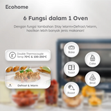 ECOHOME - OVEN LISTRIK 24L - EOP777