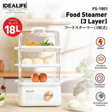 IDEALIFE - FOOD STEAMER - FS-1801