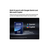 LG - QNED AI MINI LED 4K SMART TV 43" 2026 - 43QNED70BSA