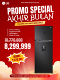 LG - KULKAS 2 PINTU BIG (491L) - GN-F452PQAQ