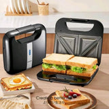 SAMONO - SANDWICH MAKER - SW-SM400(BLACK)
