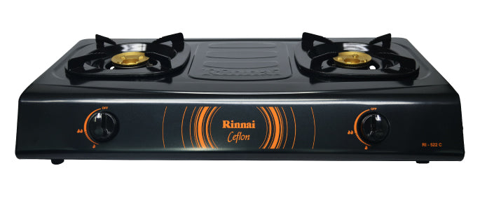 RINNAI - KOMPOR GAS 2 TUNGKU - RI-522C – Elektronik Murah