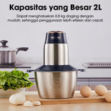 SAMONO - FOOD PROCESSOR 2Liter - SW-TC400W