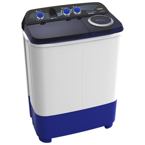 AQUA - MESIN CUCI TWIN TUB/MANUAL 08KG - QW-850XT
