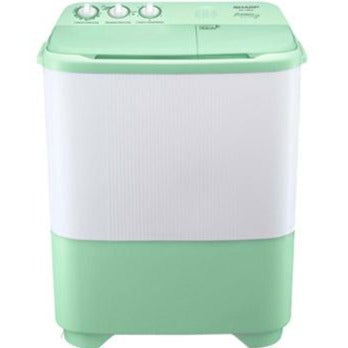 SHARP - MESIN CUCI TWIN TUB/MANUAL 07.5KG - ES-T89SJ-GR