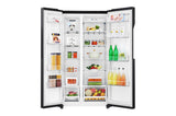 LG - KULKAS SIDE BY SIDE (675L) - GC-B247KQBK