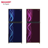 SHARP - KULKAS 2 PINTU (172L) - SJ-197ND-VP2