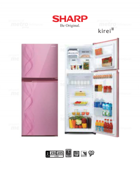 SHARP - KULKAS 2 PINTU SMALL (205L) - SJ-237ND-AP