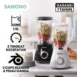 SAMONO - BLENDER PLASTIK 1.5Liter - SW-BW300B