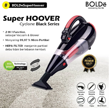 BOLDE - VACUUM SUPER HOOVER - CYCLONE BLACK SERIES