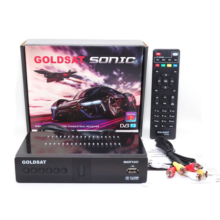 GOLDSAT - DECODER TV SET TOP BOX DIGITAL - SONIC – Elektronik Murah