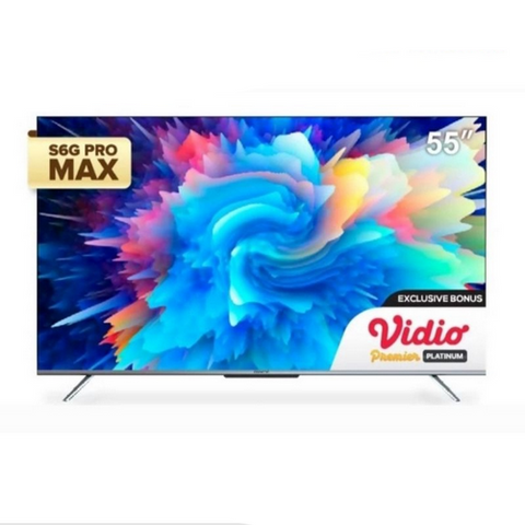 COOCAA - LED TV 55" UHD ANDROID TV- 55S6G PRO MAX