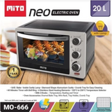 MITOCHIBA - OVEN LISTRIK 20Liter - Neo MO666