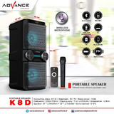 ADVANCE - SPEAKER AKTIF - K8D