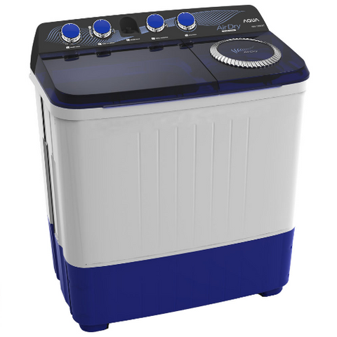 AQUA - MESIN CUCI TWIN TUB/MANUAL 10KG - QW-1050XT*